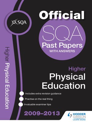 cover image of SQA Past Papers 2013 Higher Physical Education